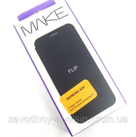 Чехол книжка Samsung A04 A045 Flip Case (черный) - фото фото фото 3