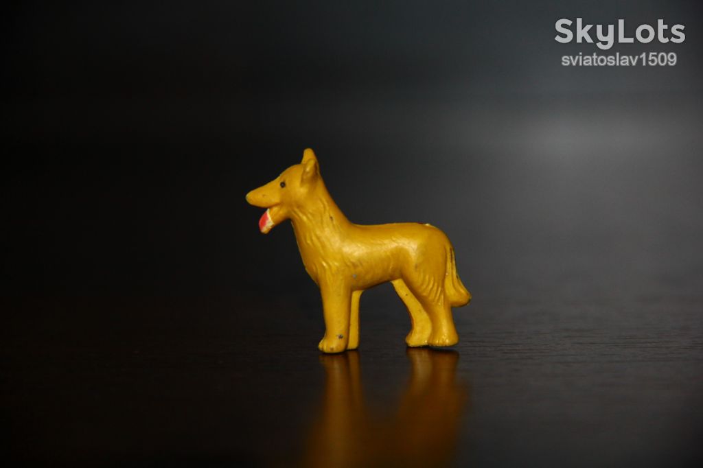 ПЁС СОБАКА животные-микро Bullyland Schleich ??? РЕЗИНА!! ФРГ - фото фото фото 0