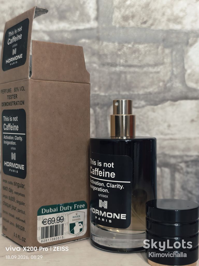Hormone Paris Caffeine Pheromone Parfum унісекс 60 мл - фото фото фото 1
