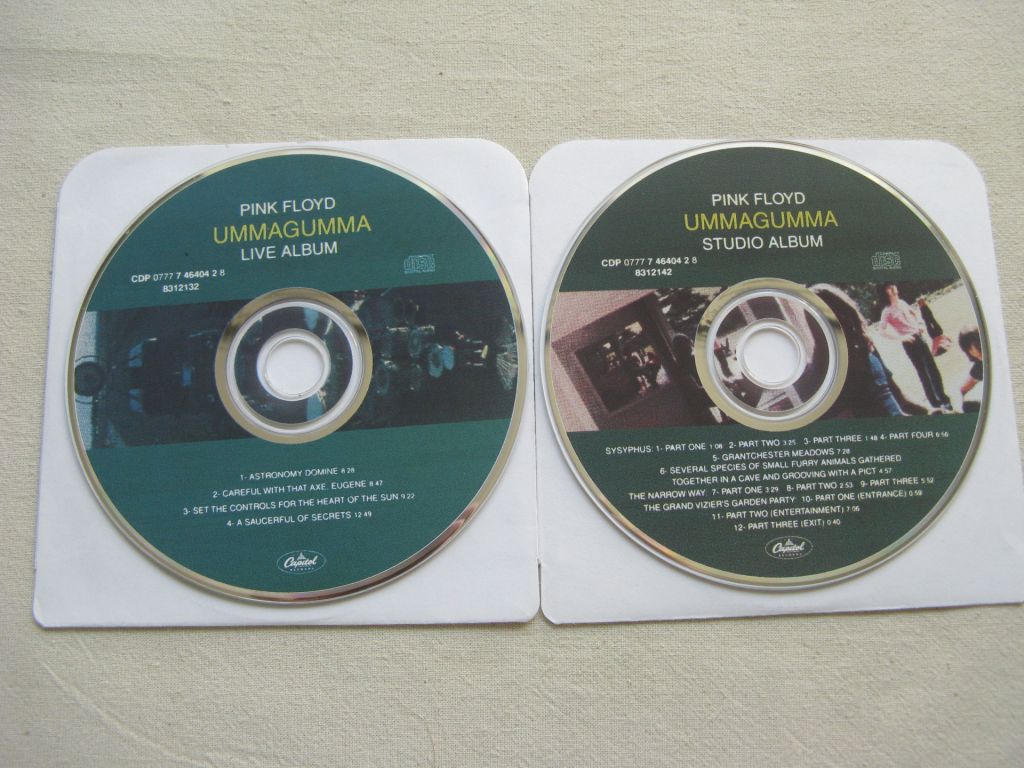 CDLP Pink Floyd. Ummagumma. 2CD. 1969. - фото фото фото 5