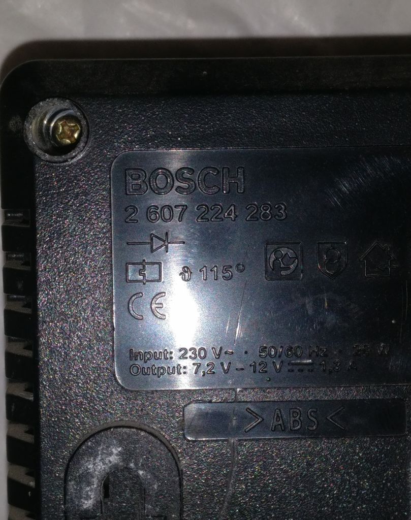 Зарядное устройство Bosch AL 60 DV 7,2V-12V - фото фото фото 1