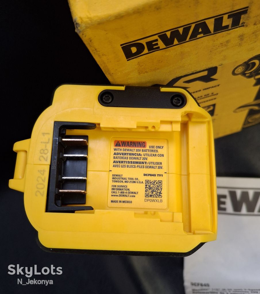 Безщітковий ударний дриль-шуруповерт DEWALT DCF845B 20V MAX - фото фото фото 3