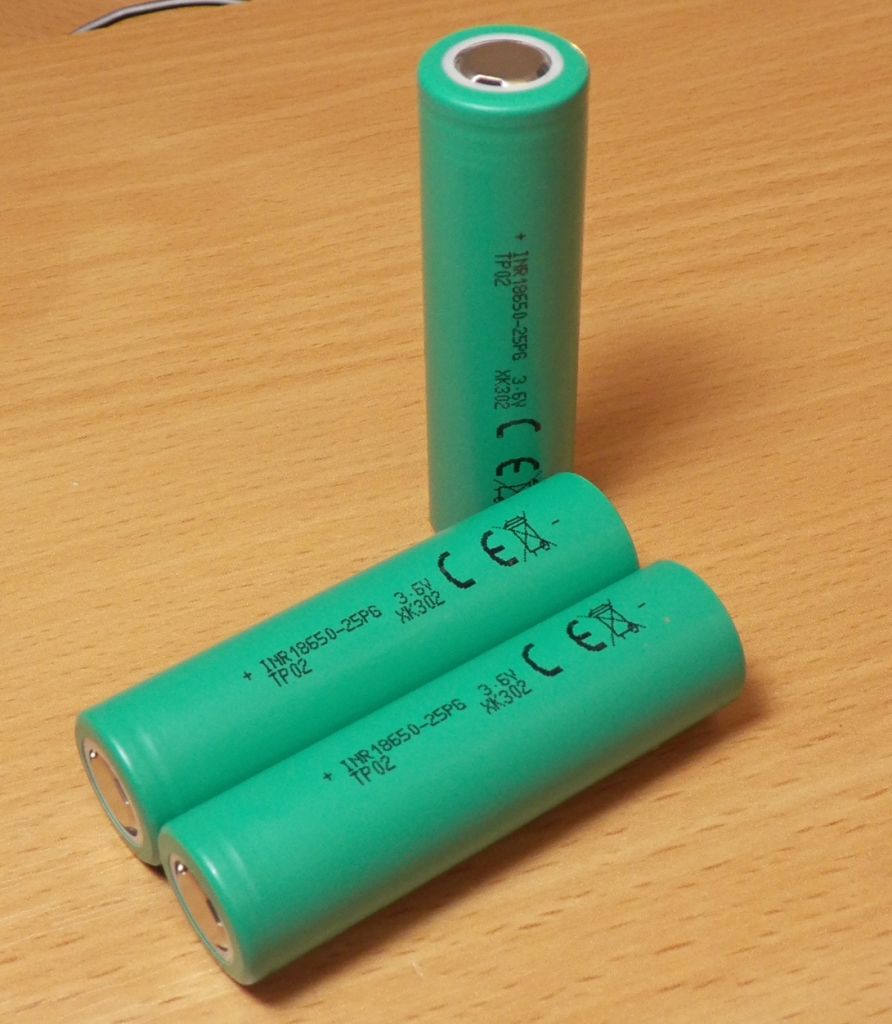 Акумулятор силовий INR 18650 2500mAh Tenpower 20A Li-Ion 3,6V NEW - фото фото фото 2
