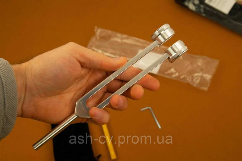 Камертон, біоакустичний, 128 Гц, 128Hz, обтяжений, музичний інструмент, звукотерапія - фото фото фото 6