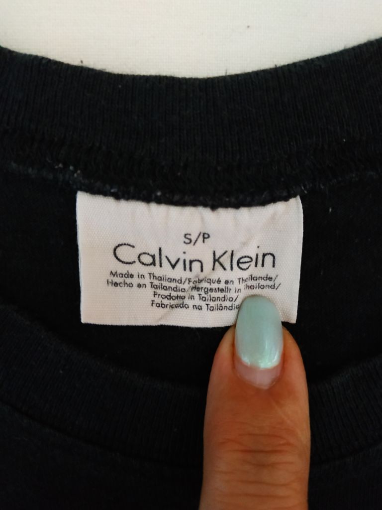 Футболка чорна CALVIN KLEIN p-p S - фото фото фото 4