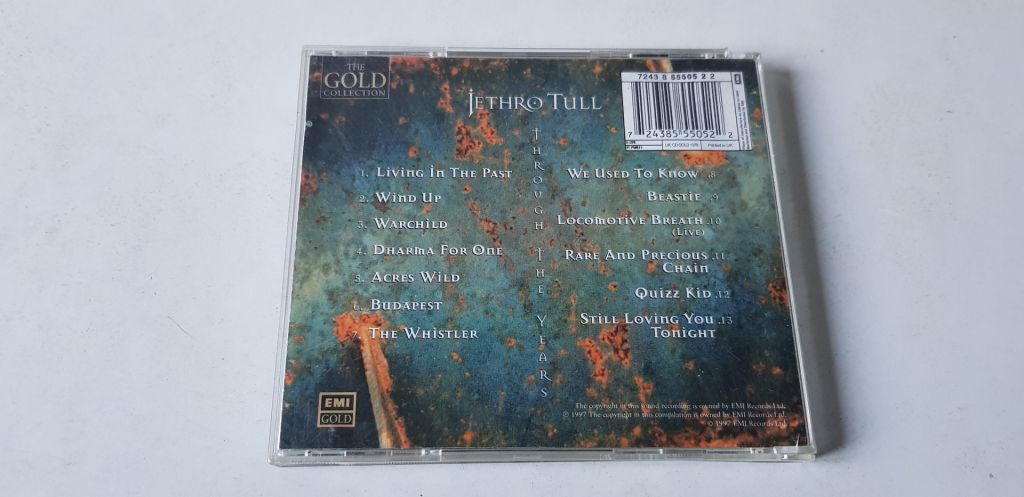 Jethro Tull Through The Years CD фірмовий - фото фото фото 1