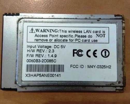 PCMCIA wireless lan card - фото фото фото 0