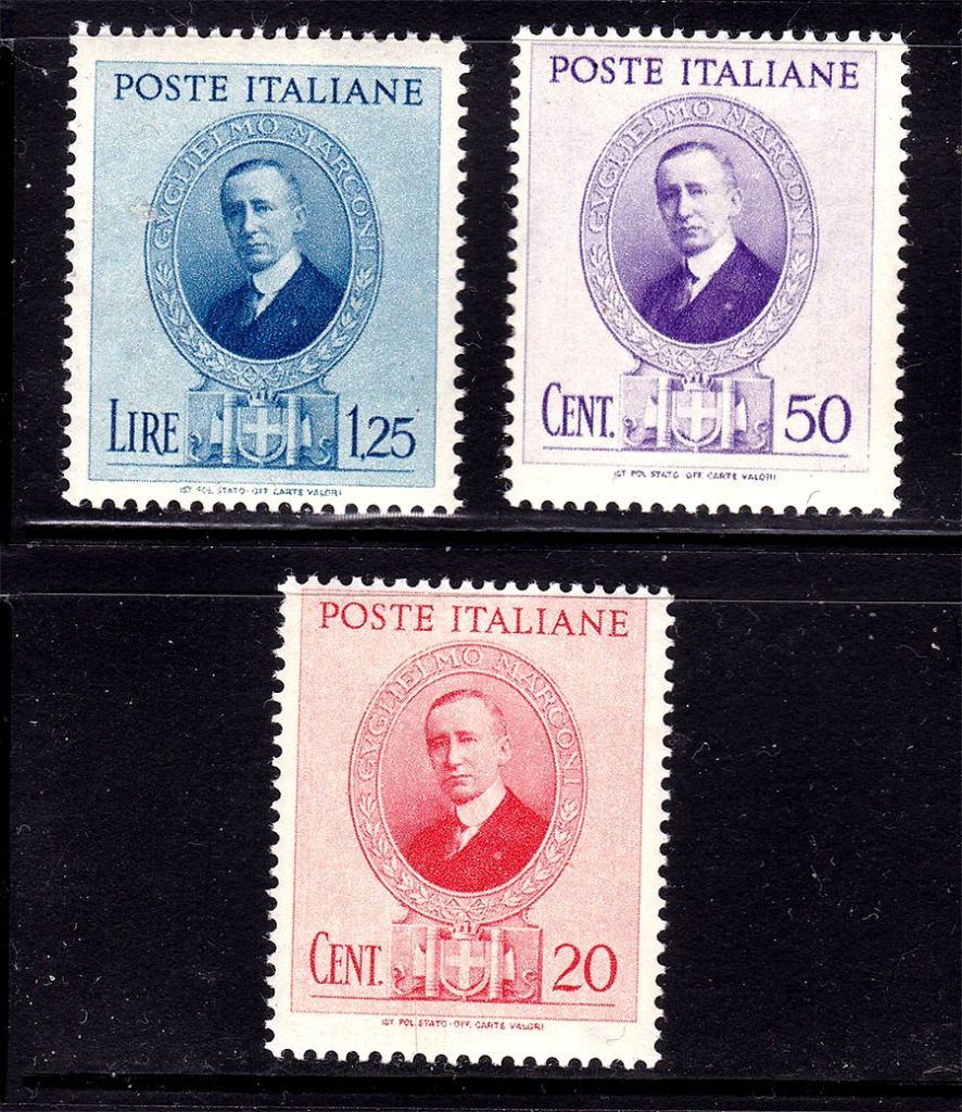 Италия  1938 г MNH - личности - фото фото фото 0