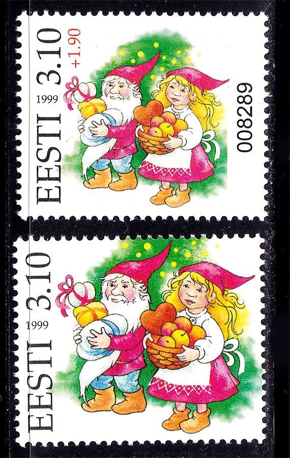 Эстония 1999 г MNH - Рождество - фото фото фото 0