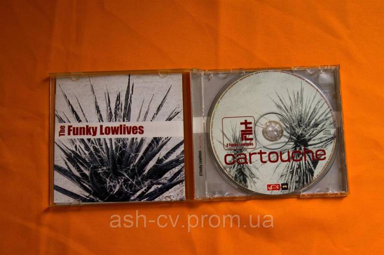 Музичний диск CD. The FUNKY LOWLIVES - Cartouche - фото фото фото 3