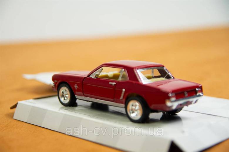 Модель авто, колекційна, Kinsmart Ford Mustang 1964 - фото фото фото 1