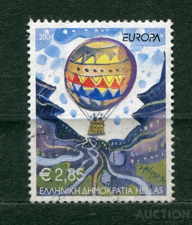 Греция Greece 2004 Воздухоплавание MNH - фото фото фото 0