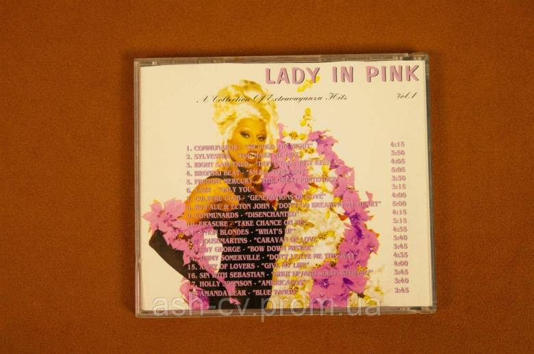 Музичний, CD, диск, Lady In Pink, 1996 - фото фото фото 1