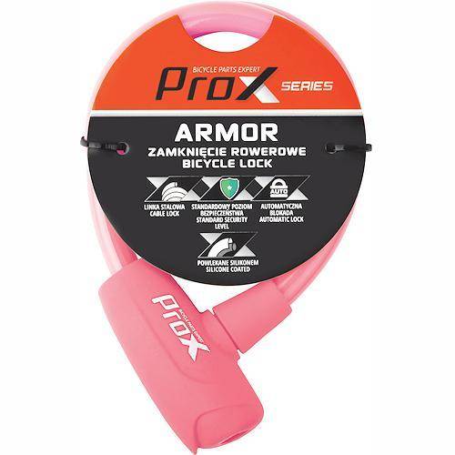 Замок ProX Armor під ключ 12х600 мм. Рожевий (A-Z-0338) - фото фото фото 0