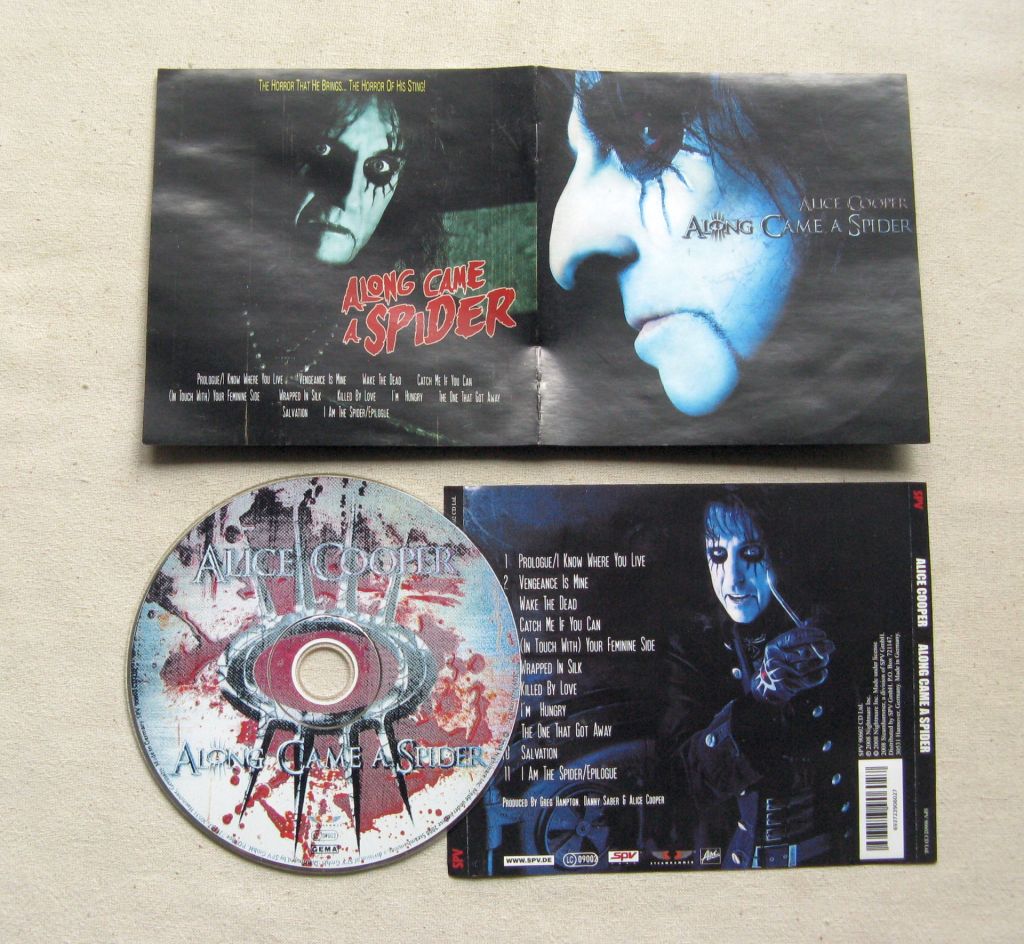 CD Alice Cooper. Along Came A Spider. 2008. - фото фото фото 1