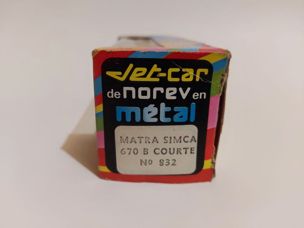 Norev 1:43 Matra Simca MS 670 B Courte - фото фото фото 7
