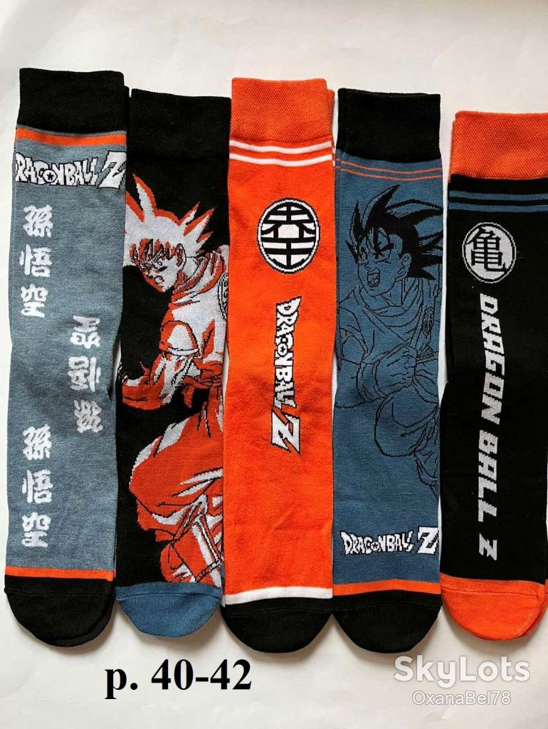 Шкарпетки високі  Dragonball Z primark eur 40-45 - фото фото фото 3