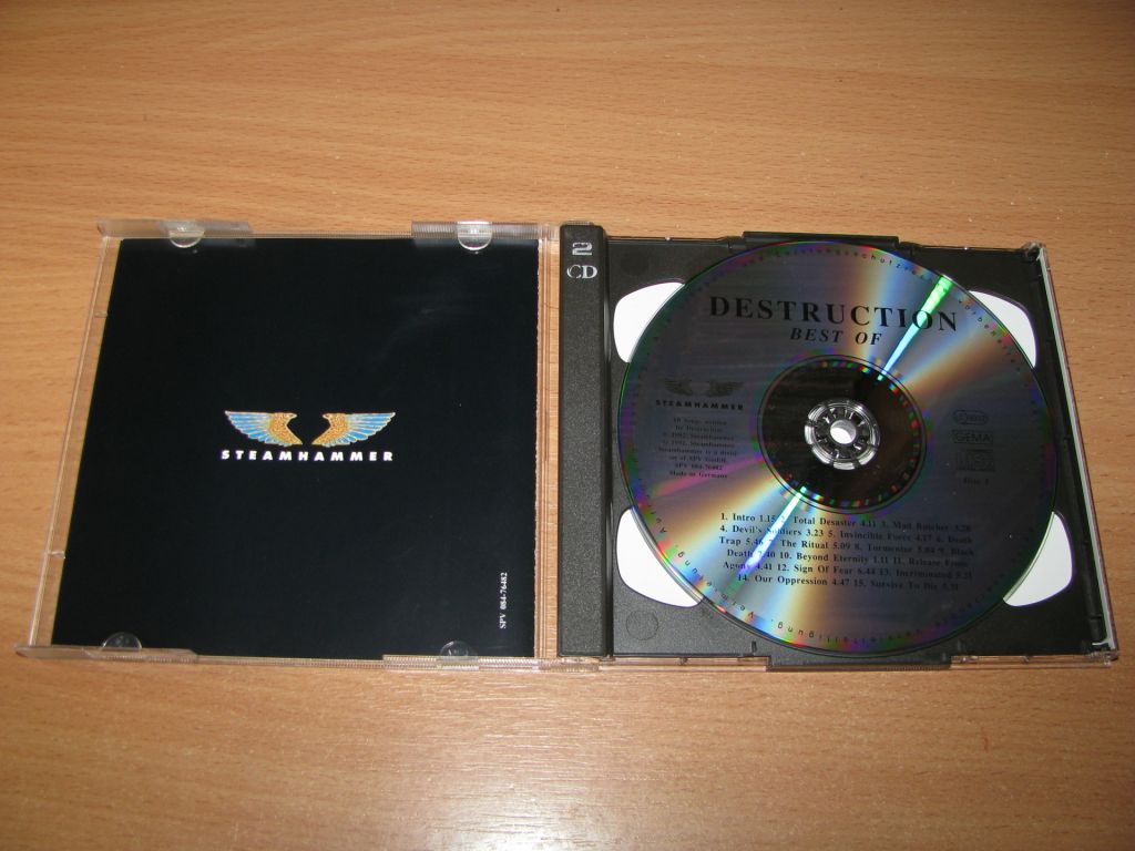 DESTRUCTION - Best Of  (1992 Steamhammer 2CD) - фото фото фото 1