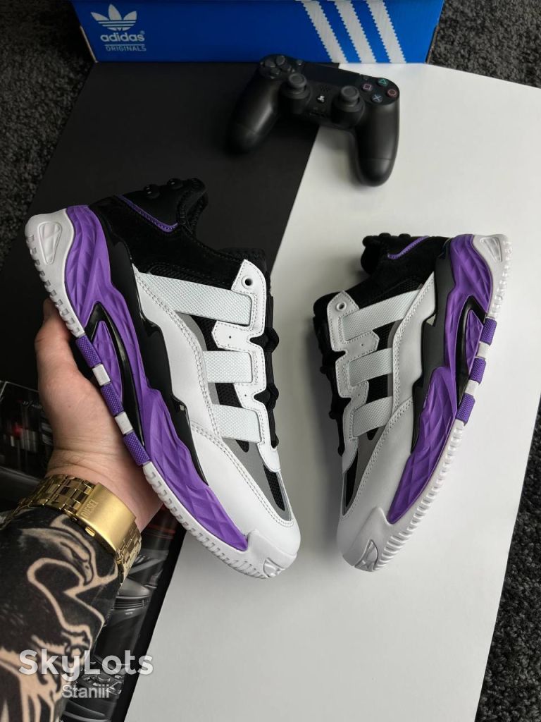 Adidas Originals Niteball HD White Purple - фото фото фото 2