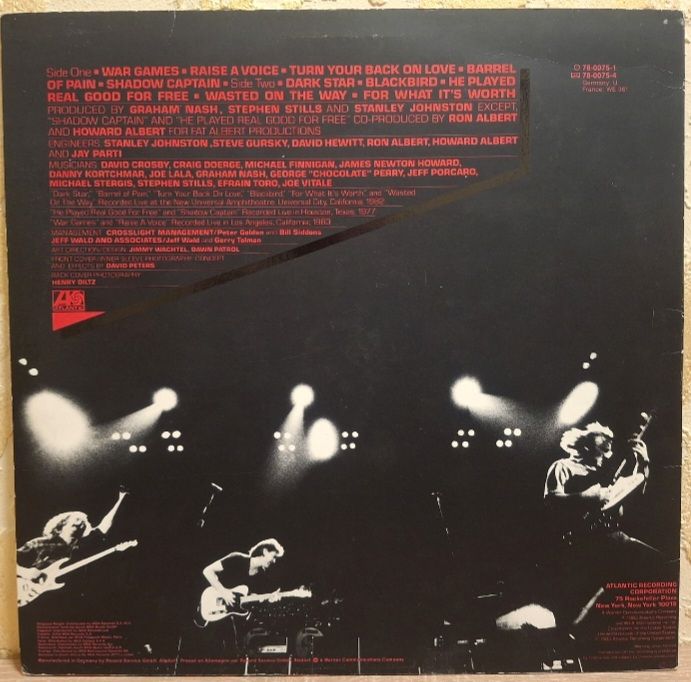 Crosby, Stills &amp; Nash - Allies - 1983.   (LP). 12. Vinyl. Пластинка. Germany. - фото фото фото 1
