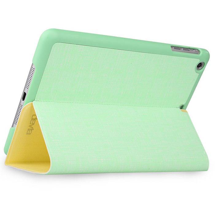 Чехол Devia для iPad Air/2017/2018 Youth Green/Yellow - фото фото фото 7