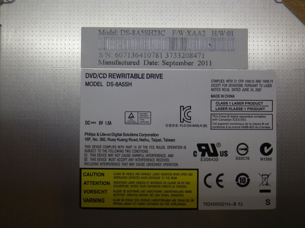 Б/У Привід на ASUS X73E - фото фото фото 3