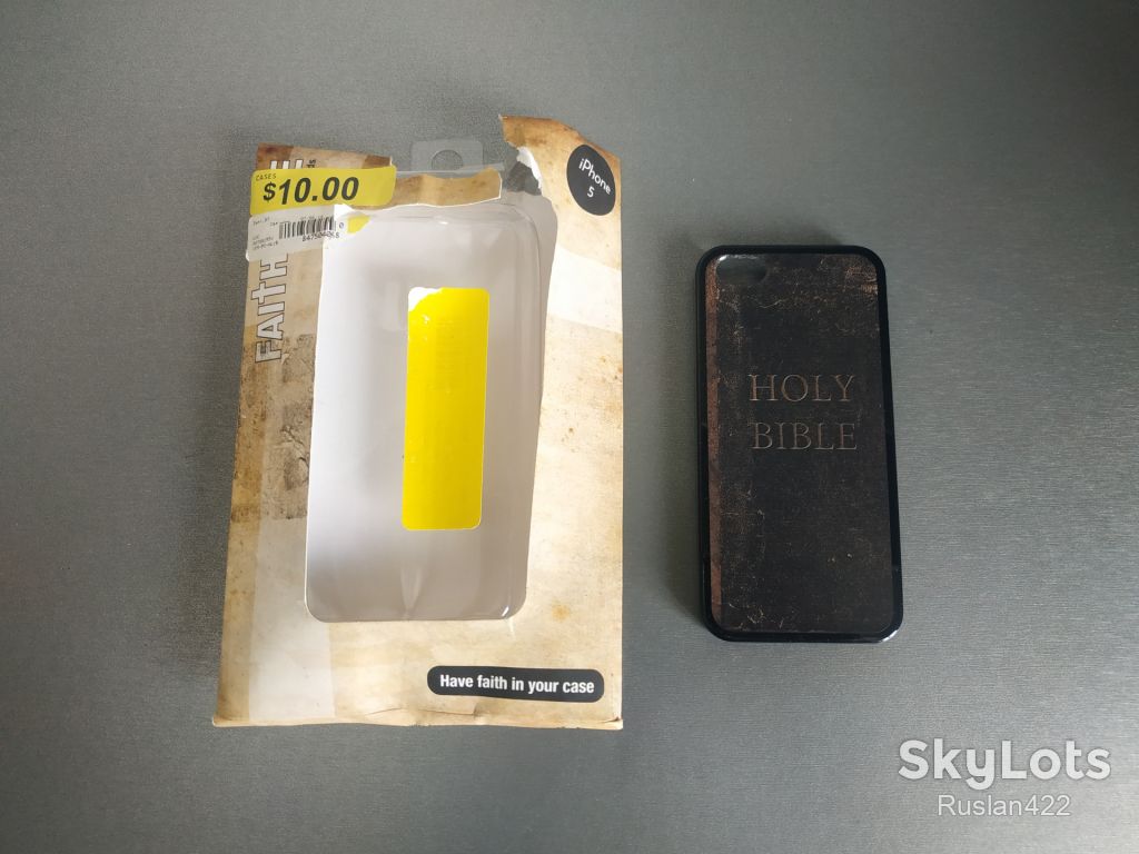 Чехол Holy BIBLE на iPhone 5 5S SE - фото фото фото 2