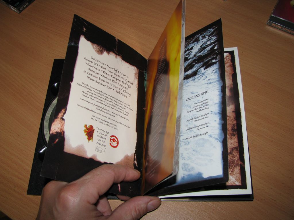 THE BLOOD DIVINE - Awaken   (1996 Peaceville DIGIBOOK,1st press,UK) - фото фото фото 3