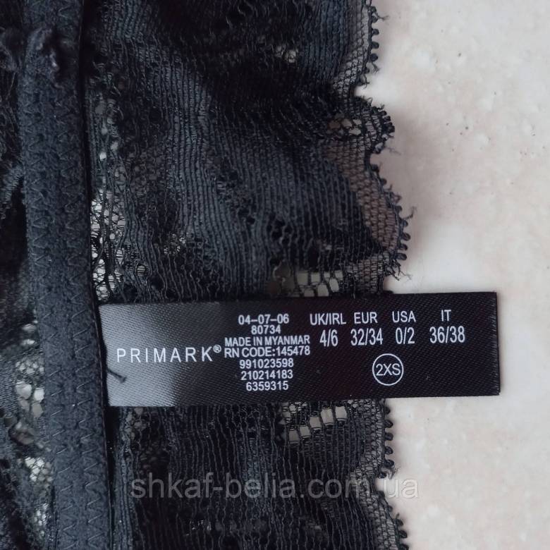 Бюстгальтер топ бралетт XXS 65А-В Primark - фото фото фото 0
