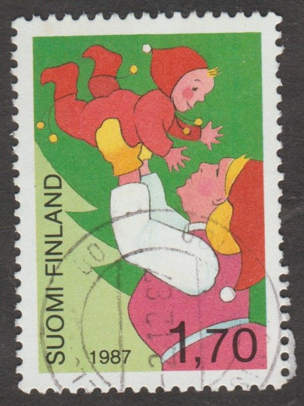 Финляндия Фінляндія 1987 Рождество Різдво - фото фото фото 0