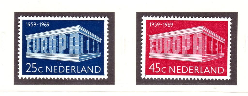 Нидерланды  1969 г  MNH  - EUROPA  CEPT - - фото фото фото 0