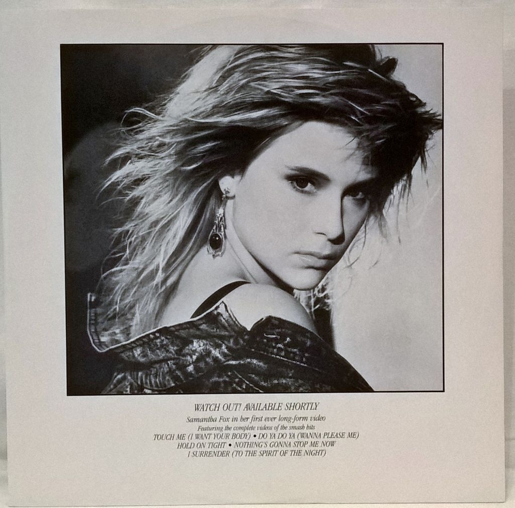 Samantha Fox - Samantha Fox - 1987.   (LP). 12. Vinyl. Пластинка. Scandinavia - фото фото фото 3