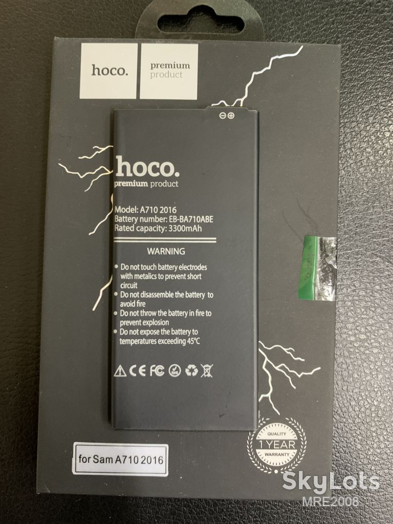 SALE АКБ Hoco Samsung A7 2016 A710 EB-BA710ABE 3300 mAh - фото фото фото 0