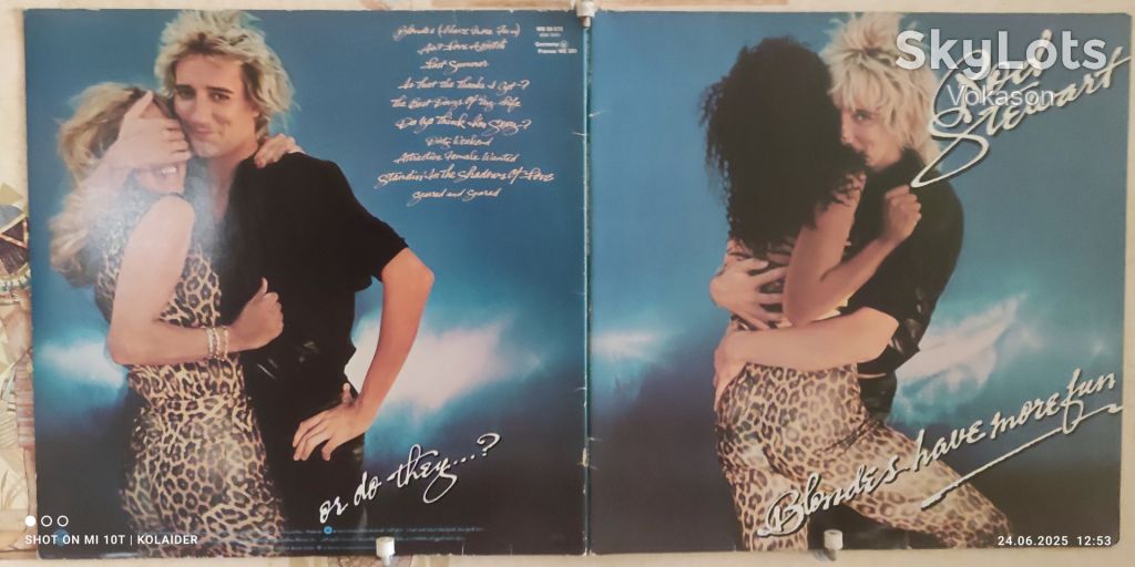 ROD STEWART Blondes Have More Fun.  NM/VG+ - фото фото фото 3