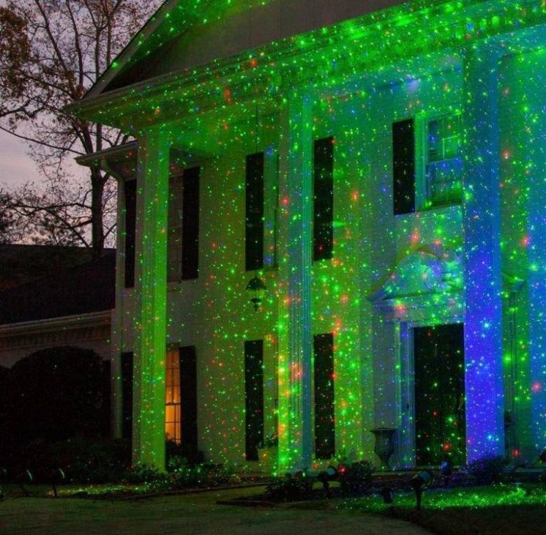 Лазерный проектор Star Shower Laser Light, мини лазер Стар Шовер - фото фото фото 3