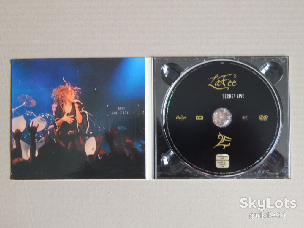 LaFee ‎– Secret Live (DVD, Unofficial Release, Digipack) - фото фото фото 3