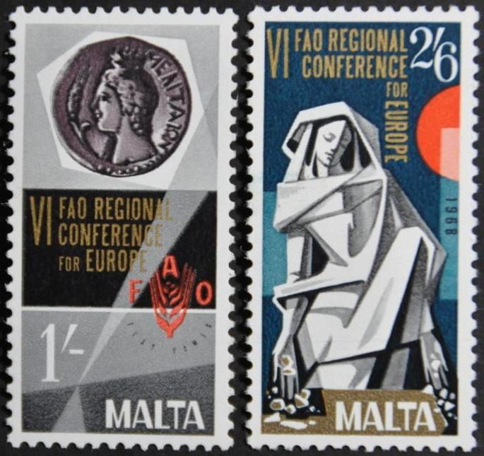 Мальта Конференция FAO Борьба с голодом 1968 - фото фото фото 0