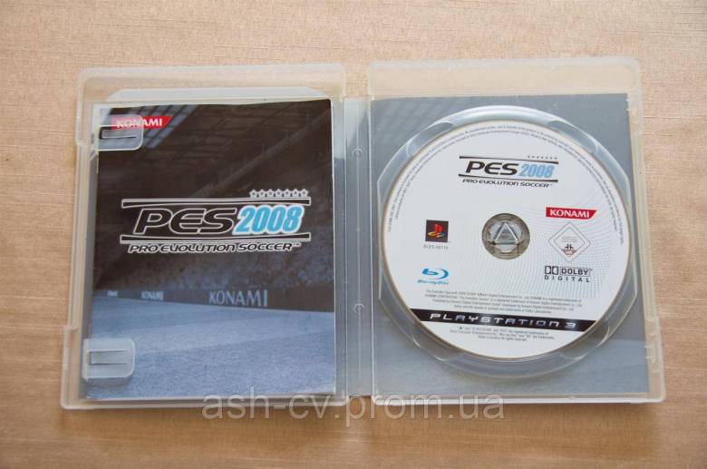 Диск для Playstation 3, гра Pro Evolution Soccer 2008 - фото фото фото 3