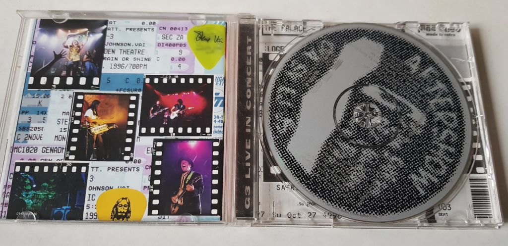 Satriani/Vai/Johnson G3 - Live In Concert CD фірмовий - фото фото фото 2