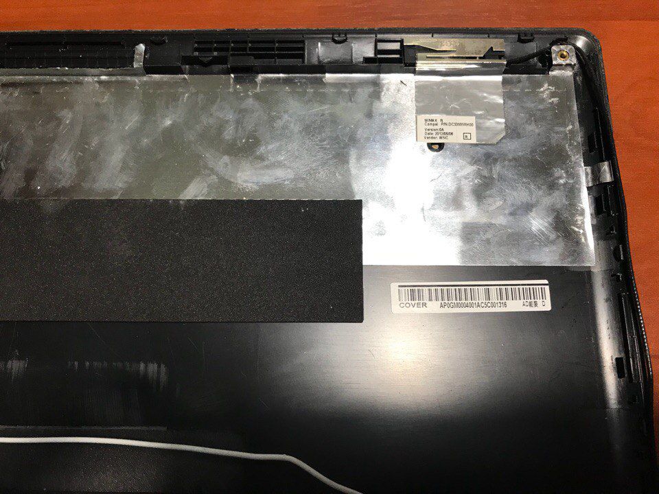 Lenovo g570 крышка матрицы + рамка - фото фото фото 3