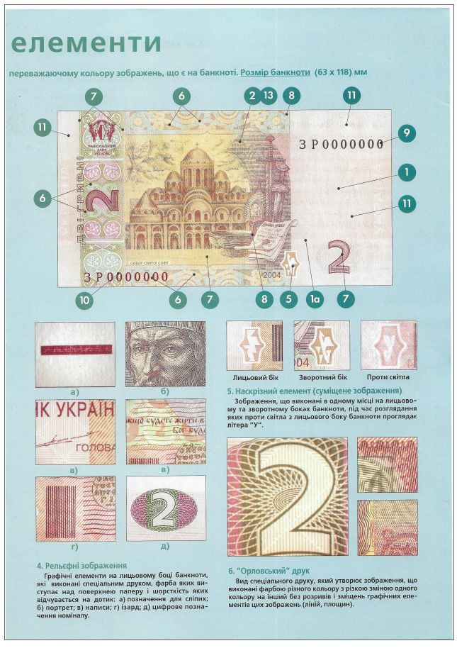Інформаційний Буклет 2 гривні 2004 великий формат. - фото фото фото 5