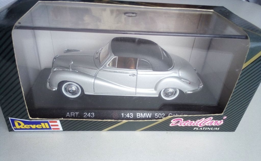 1:43 Detail Cars BMW 502 Cabrio soft top - фото фото фото 0