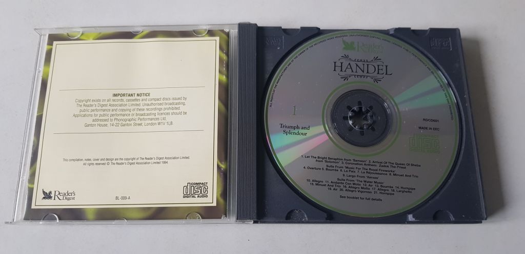 Handel 3CD фірмовий - фото фото фото 2