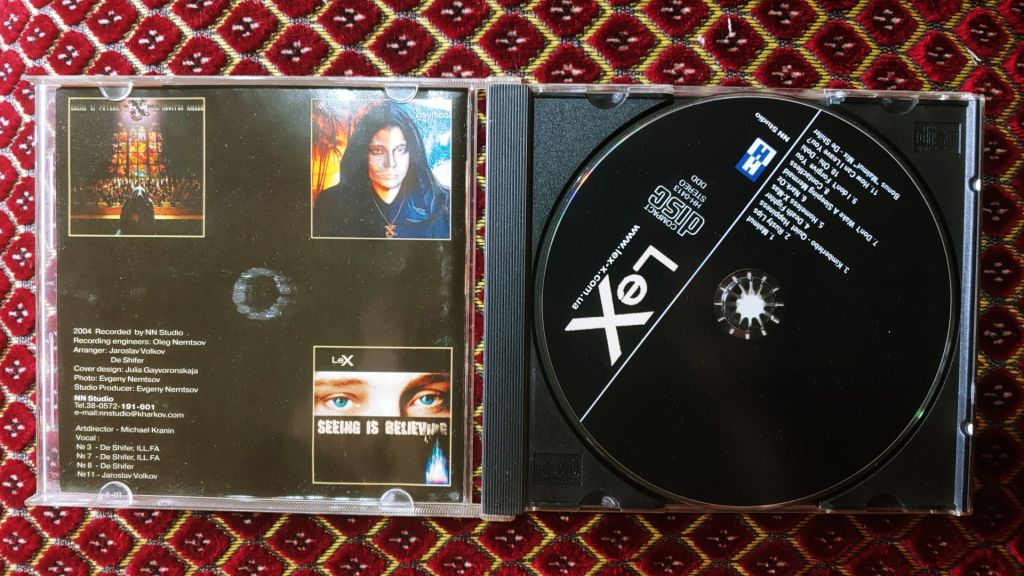 CD аудио Lex Seeing is believing - фото фото фото 2