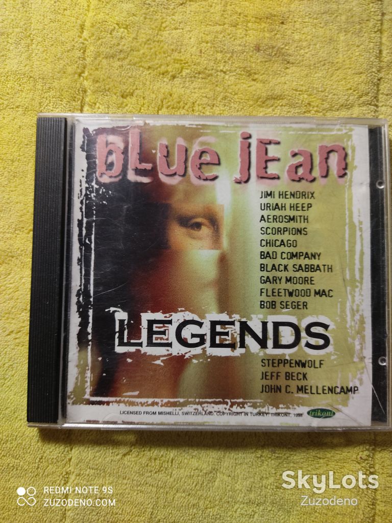 CD  Various – Blue Jean Legends 1998 - фото фото фото 0