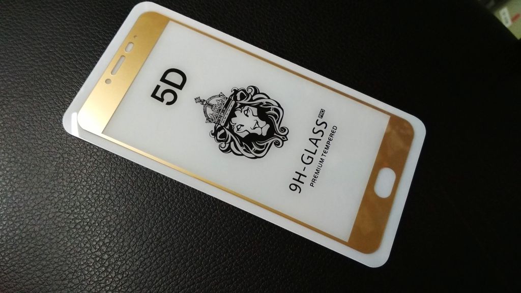Защитное стекло Full glue для Meizu M3 Note gold - фото фото фото 1