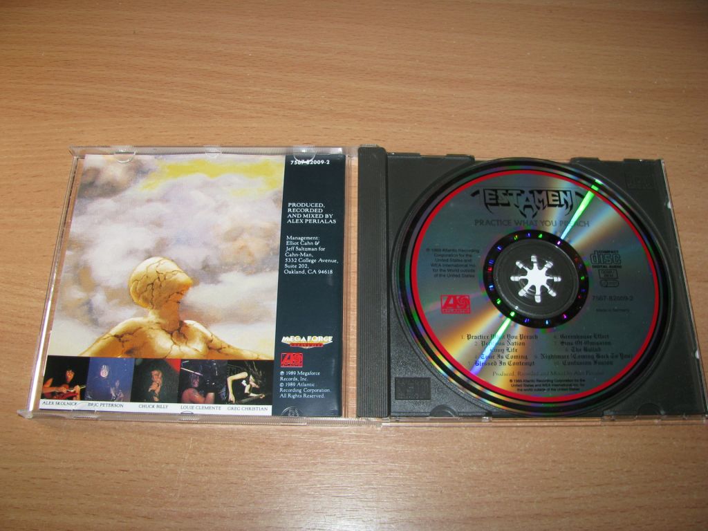 TESTAMENT - Practice What You Preach  (1989 Atlantic Germany) - фото фото фото 1