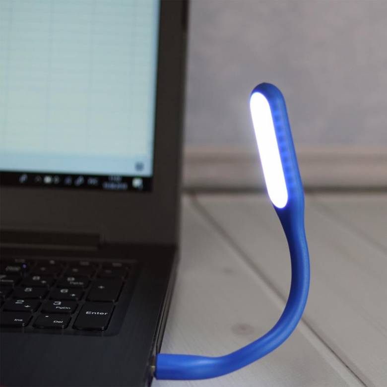 USB-лампа для ноутбука ліхтарик для Power Bank, світильник жовтий - фото фото фото 6
