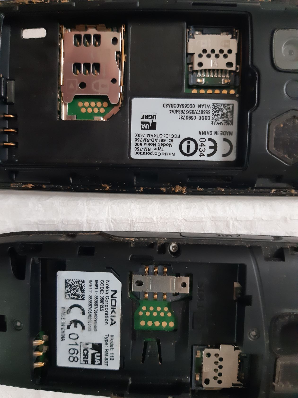 NOKIA RM750 і NOKIA112  за 2 шт. - фото фото фото 2