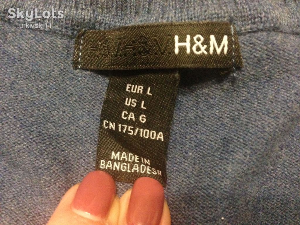 Кофта жен. H&amp;amp;M,р.S-L,хлопок - фото фото фото 6